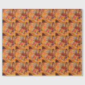 Kandinsky Abstrakt Artwork Geschenkpapier (Flach)