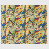 Kandinsky Abstrakt Artwork Geschenkpapier (Flach)