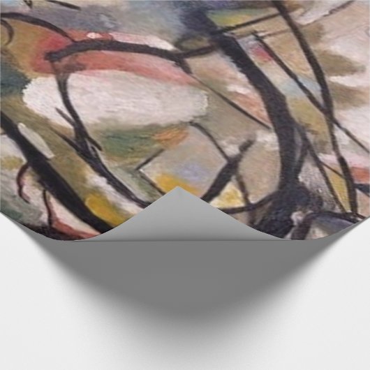 Kandinsky Abstrakt Artwork Geschenkpapier (Ecke)