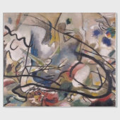 Kandinsky Abstrakt Artwork Geschenkpapier (Flach)