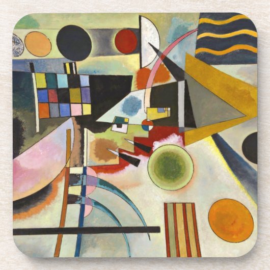 Kandinsky Abstrakt Artwork Getränkeuntersetzer (Vorderseite)