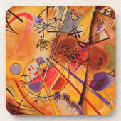 Kandinsky Abstrakt Artwork Getränkeuntersetzer (Vorderseite)