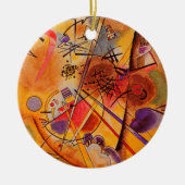 Kandinsky Abstrakt Artwork Keramik Ornament (Vorne)