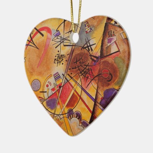 Kandinsky Abstrakt Artwork Keramikornament (Links)