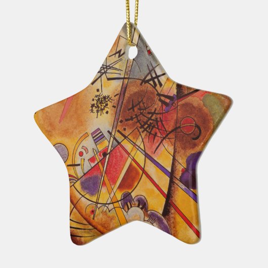 Kandinsky Abstrakt Artwork Keramikornament (Links)