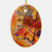 Kandinsky Abstrakt Artwork Keramikornament (Vorne)