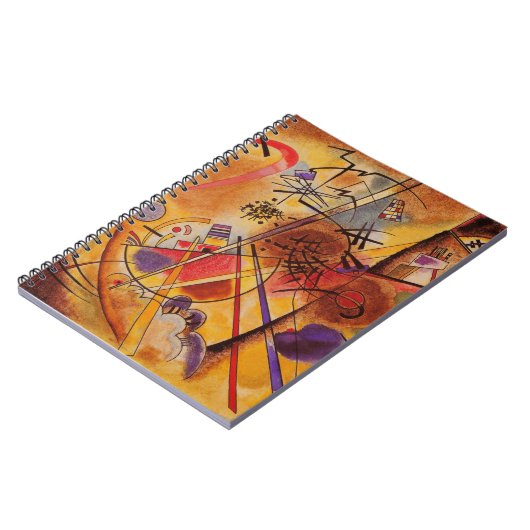 Kandinsky Abstrakt Artwork Notizblock (Linke Seite)