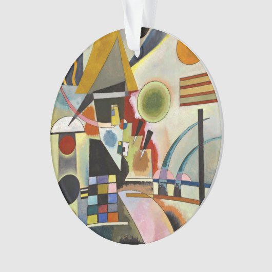 Kandinsky Abstrakt Artwork Ornament (Vorderseite)