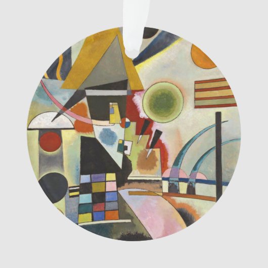 Kandinsky Abstrakt Artwork Ornament (Vorderseite)