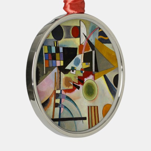 Kandinsky Abstrakt Artwork Ornament Aus Metall (Rechts)