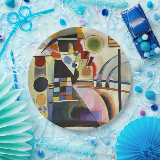 Kandinsky Abstrakt Artwork Pappteller (Party)