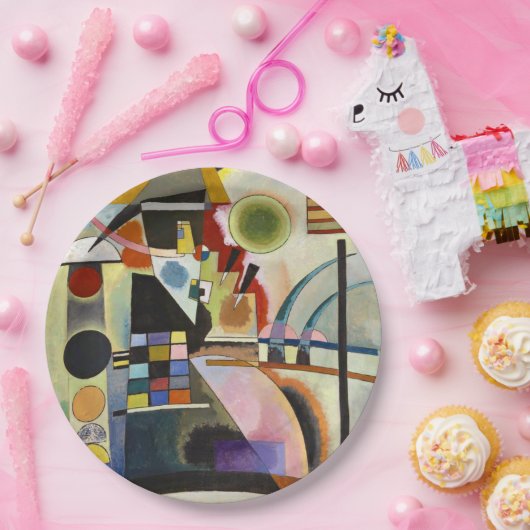 Kandinsky Abstrakt Artwork Pappteller (Party)