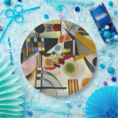 Kandinsky Abstrakt Artwork Pappteller (Party)