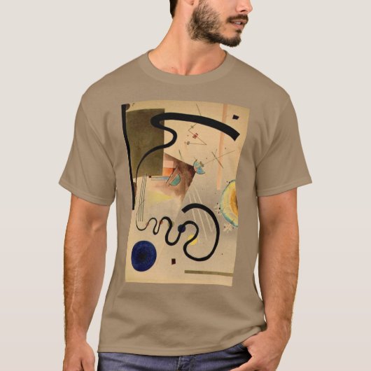 Kandinsky Abstrakt Artwork T-Shirt (Vorderseite)