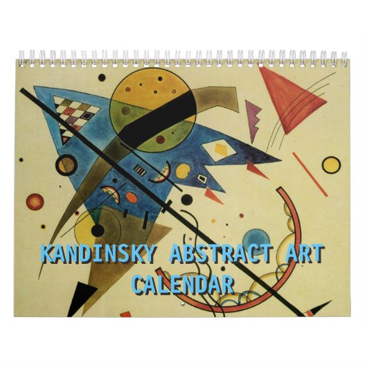 Kandinsky Abstrakt Artworks Kalender (Titelbild)