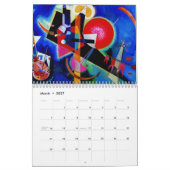 Kandinsky Abstrakt Artworks Kalender (Mär 2027)