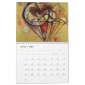 Kandinsky Abstrakt Artworks Kalender (Jan 2027)