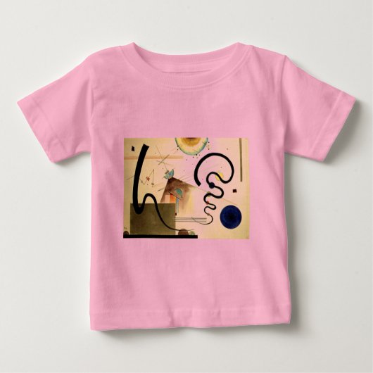 Kandinsky Abstrakt Baby T-shirt (Vorderseite)
