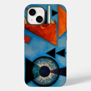 Kandinsky Abstrakt Blue Orange Art Paint Case-Mate iPhone 14 Hülle