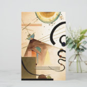 Kandinsky Abstrakt Briefpapier (Stehend Vorderseite)