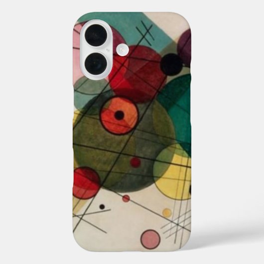 Kandinsky Abstrakt Circles Case-Mate iPhone Hülle (Rückseite)