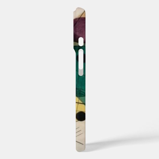 Kandinsky Abstrakt Circles Case-Mate iPhone Hülle (Rückseite / Links)