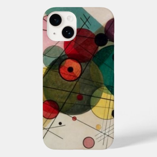 Kandinsky Abstrakt Circles Case-Mate iPhone Hülle (Rückseite)