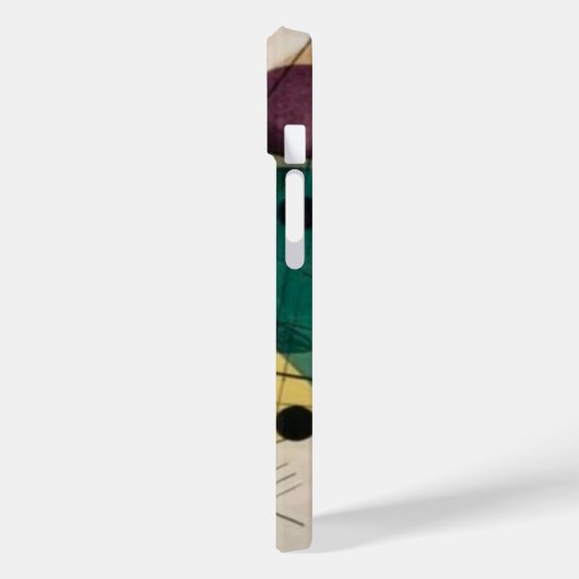 Kandinsky Abstrakt Circles Case-Mate iPhone Hülle (Rückseite / Links)