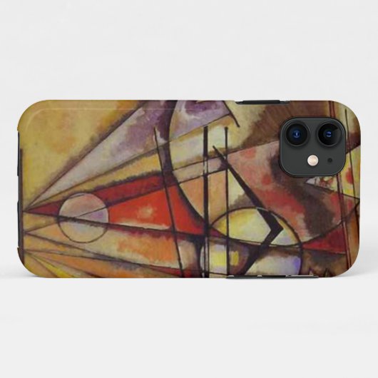 Kandinsky Abstrakt Circles Case-Mate iPhone Hülle (Rückseite (Horizontal))