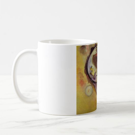 Kandinsky Abstrakt Circles Kaffeetasse (Links)