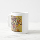 Kandinsky Abstrakt Circles Kaffeetasse (Vorderseite Links)