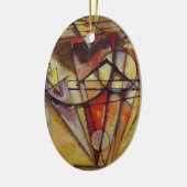 Kandinsky Abstrakt Circles Keramik Ornament (Links)