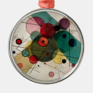 Kandinsky Abstrakt Circles Keramik Runde Ornamente