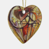 Kandinsky Abstrakt Circles Keramikornament (Links)