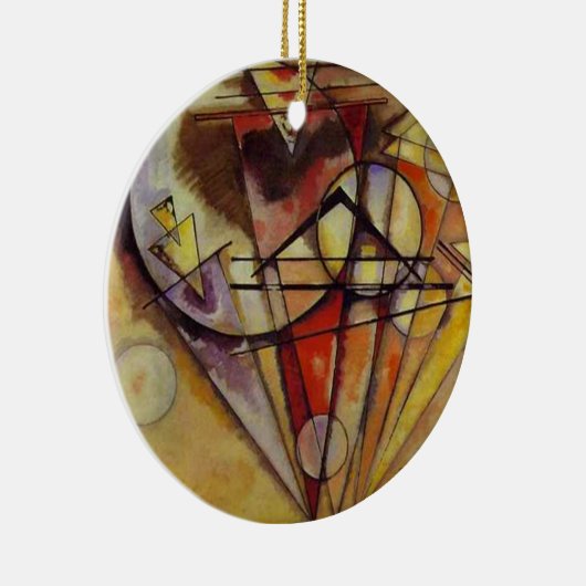 Kandinsky Abstrakt Circles Keramikornament (Rechts)