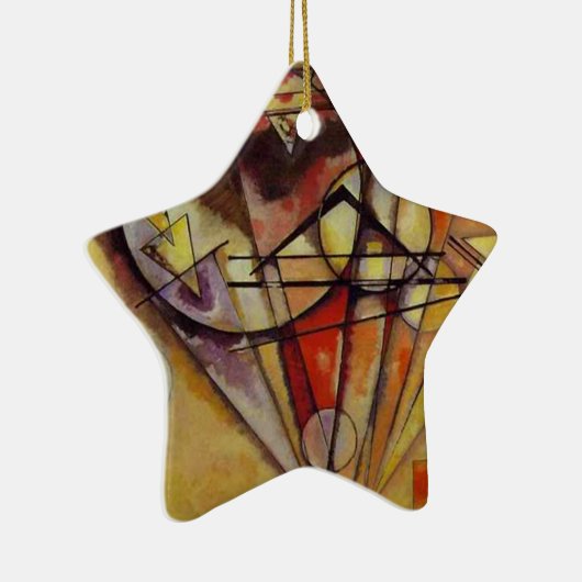 Kandinsky Abstrakt Circles Keramikornament (Rechts)