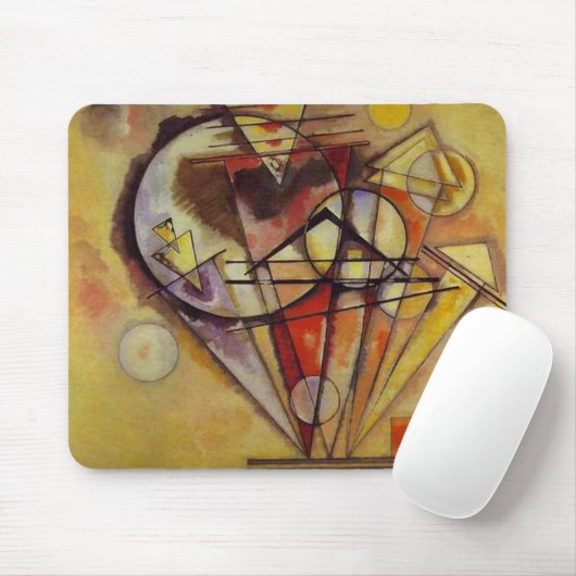 Kandinsky Abstrakt Circles Mousepad (Mit Mouse)