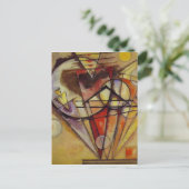 Kandinsky Abstrakt Circles Postkarte (Stehend Vorderseite)