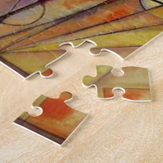 Kandinsky Abstrakt Circles Puzzle (Seite)