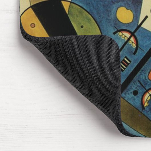 Kandinsky Abstrakt Circles Shapes Mousepad (Ecke)