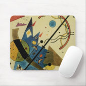 Kandinsky Abstrakt Circles Shapes Mousepad (Mit Mouse)