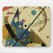 Kandinsky Abstrakt Circles Shapes Mousepad (Vorne)
