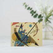 Kandinsky Abstrakt Circles Shapes Postkarte (Stehend Vorderseite)