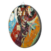 Kandinsky Abstrakt Compositon IX Dartscheibe (Vorderseite rechts)