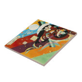 Kandinsky Abstrakt Compositon IX Fliese (Seite)