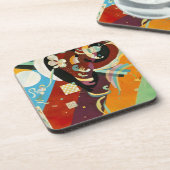 Kandinsky Abstrakt Compositon IX Getränkeuntersetzer (Linke Seite)