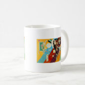 Kandinsky Abstrakt Compositon IX Kaffeetasse (VorderseiteRechts)