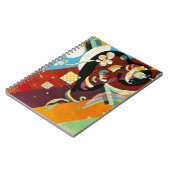 Kandinsky Abstrakt Compositon IX Notizblock (Linke Seite)