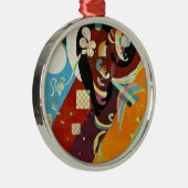 Kandinsky Abstrakt Compositon IX Silbernes Ornament (Rechts)