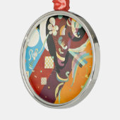 Kandinsky Abstrakt Compositon IX Silbernes Ornament (Links)